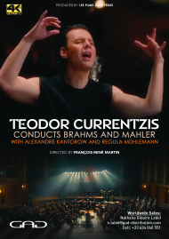 Poster of Teodor Currentzis conducts Brahms and Mahler With Alexandre Kantorow and Regula Mühlemann