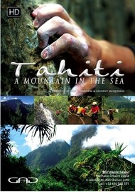 Affiche de Tahiti, une montagne dans la mer