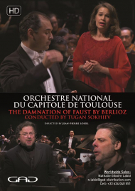 Poster of The damnation of Faust by Berlioz