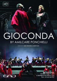 Affiche de La Gioconda D’Amilcare Ponchielli