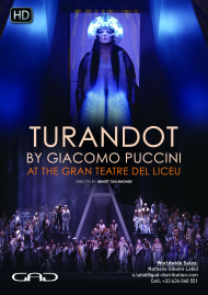 Affiche de Turandot de Giacomo Puccini