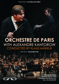 Poster of Orchestre de Paris with Alexandre Kantorow conducted by Klaus Mäkelä
