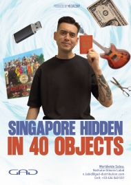 Poster of Singapore Hidden in 40 Objects - A Nation in Progress
