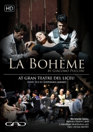 Poster of La Bohème by Giacomo Puccini