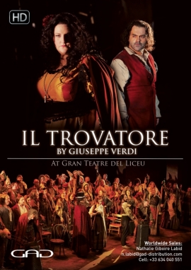 Poster of Il Trovatore by Giuseppe Verdi