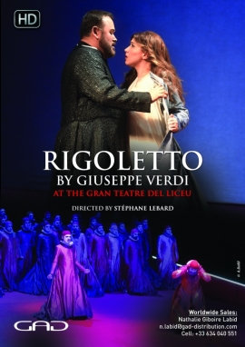Affiche de Rigoletto de Giuseppe Verdi