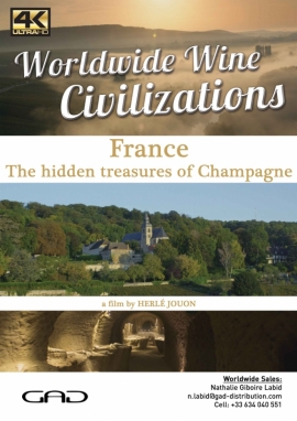 Poster of The hidden treasures of Champagne (France)