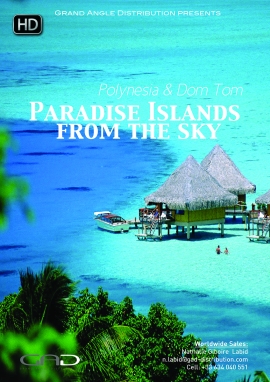 Poster of Paradise Islands from the Sky