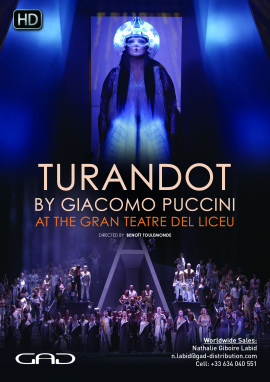 Poster of Turandot by Giacomo Puccini