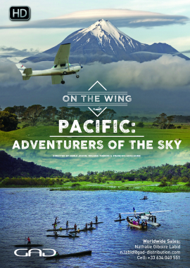 Affiche de Pacifique: les aventuriers du ciel (Vanuatu,  Nouvelle Zélande, Papua)