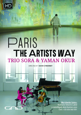 Poster of Paris, the artists way - Trio Sora & Yaman Okur