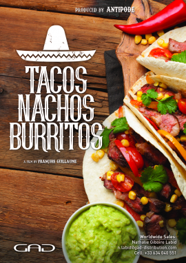 Poster of TACOS, NACHOS, BURRITOS