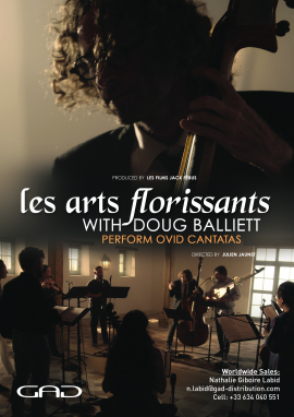 Affiche de Les Arts Florissants avec Doug Balliett jouent Ovid Cantatas