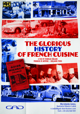 Poster of The glorious history of French cuisine