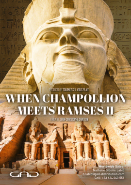 Affiche de Champollion et Ramsès II: rencontre sur le Nil