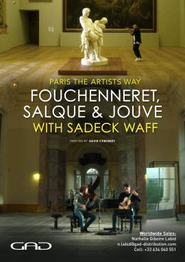 Poster of Paris The artists way - Fouchenneret, Salque & Jouve with Sadeck Waff