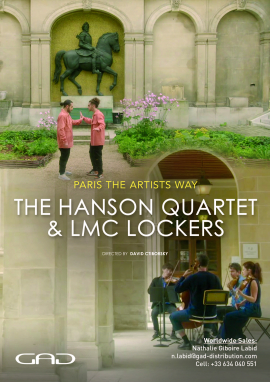 Poster of Paris The artists way - The Hanson Quartet & LMC Lockers