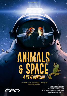Affiche de Les animaux et l’espace – Un nouvel horizon