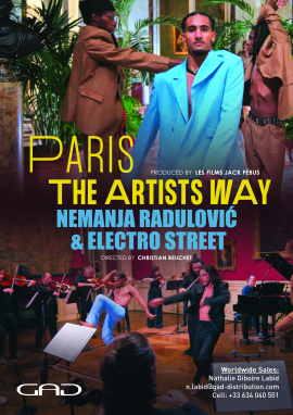 Poster of Paris The artists way - Nemanja Radulović & Electro Street