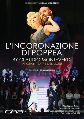 Affiche de L’incoronazione di Poppea de Claudio Monteverdi