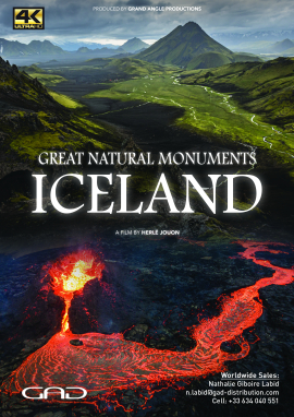 Affiche de Les grands monuments naturels -  Islande
