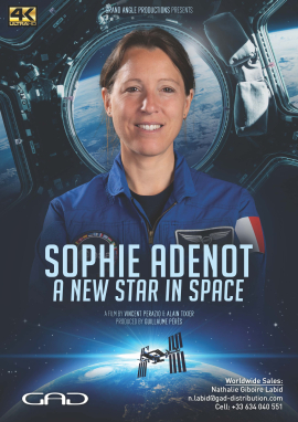 Affiche de Sophie Adenot, une étoile nouvelle pour l’espace