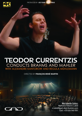 Poster of Teodor Currentzis conducts Brahms and Mahler With Alexandre Kantorow and Regula Mühlemann