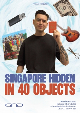Affiche de Singapour à travers 40 objets - La naissance d’une nation