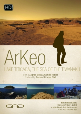 Poster of Lake Titicaca, the sea of the Tiwanaku (Peru)