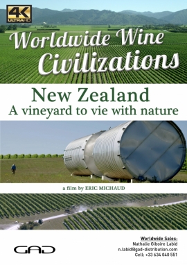 Poster of A vineyard to vie with nature (New Zealand)